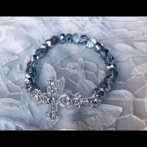 Handmade cross bracelet